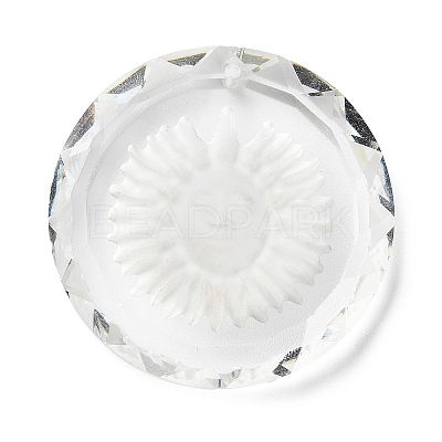 Transparent Glass Pendants GLAA-Q090-03-1