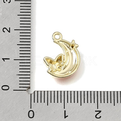 Brass Resin Pendants RE-CBAE379-12LG-1