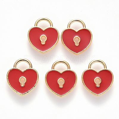 Alloy Enamel Charms ENAM-S121-039-1