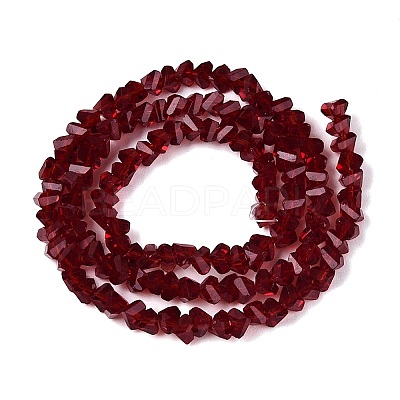Transparent Glass Beads Strands GLAA-N018-3mm-28-1