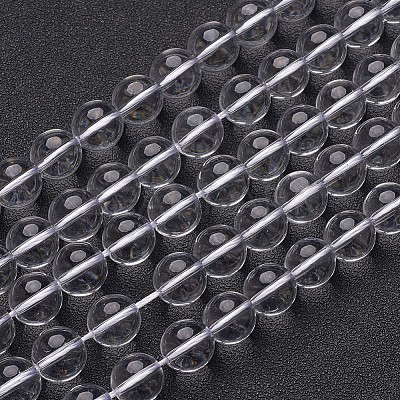 Synthetic Quartz Crystal Beads Strands X-GSR14mmA039-1-1