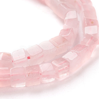 Natural Rose Quartz Beads Strands G-F631-K09-1