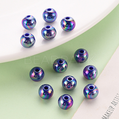 Opaque Acrylic Beads MACR-S370-D8mm-S014-1