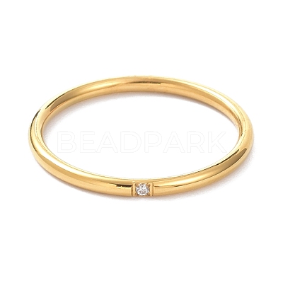Ion Plating(IP) 304 Stainless Steel Finger Rings RJEW-J071-09-G-1