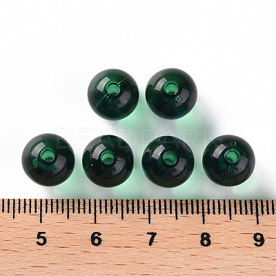 Transparent Acrylic Beads MACR-S370-A10mm-735-1