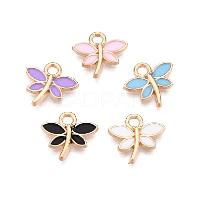 Alloy Enamel Charms X-ENAM-T021-18-1