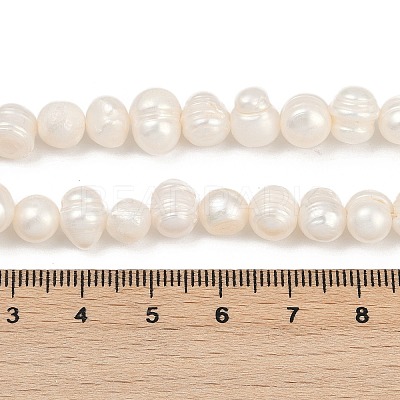 Natural Cultured Freshwater Pearl Beads Strands PEAR-I007-07Y-11A-1
