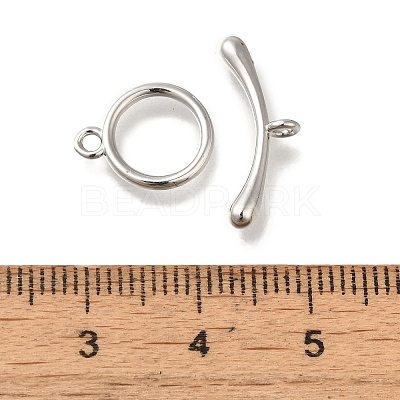Brass Toggle Clasps KK-H480-02P-1