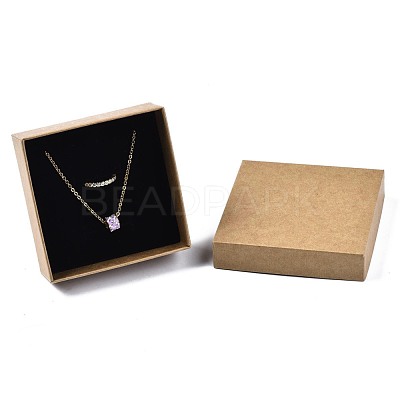 Cardboard Jewelry Set Box CBOX-S018-09A-1