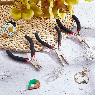 Carbon Steel Jewelry Pliers Sets PT-PH0001-01-1