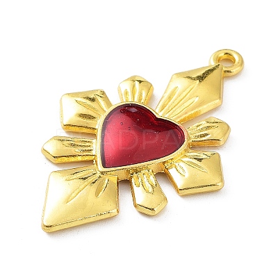 Alloy Enamel Pendants X-ENAM-P252-07G-1