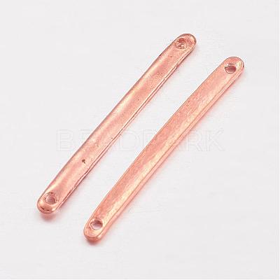 Tibetan Style Alloy Bar Links connectors TIBE-A14039-RG-FF-1