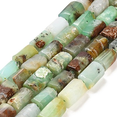 Natural Chrysoprase Beads Strands G-G068-A34-01-1
