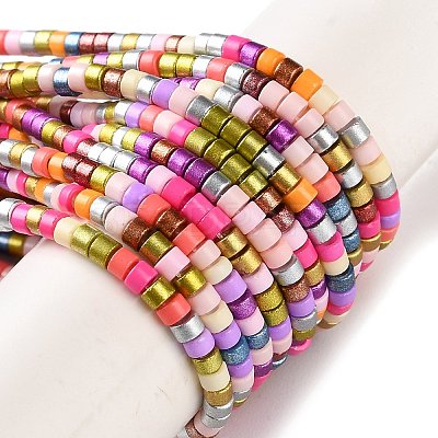 Handmade Lampwork Beads Strands X-LAMP-L078-008K-1
