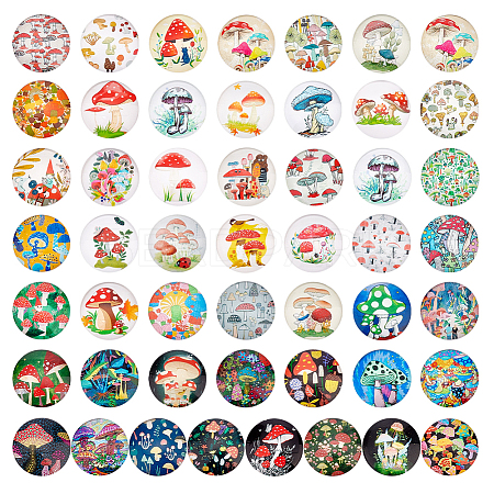 Glass Cabochons GLAA-PH0002-28B-1