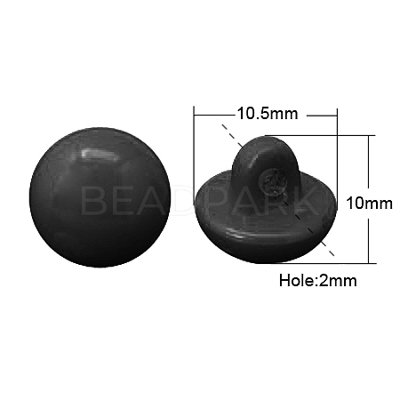 Acrylic Shank Buttons X-SACR-530-11-1