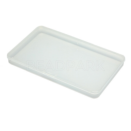 Transparent Plastic Storage Box CON-WH0070-13D-1