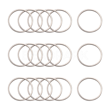 Tarnish Resistant 304 Stainless Steel Linking Ring STAS-S079-12A-1