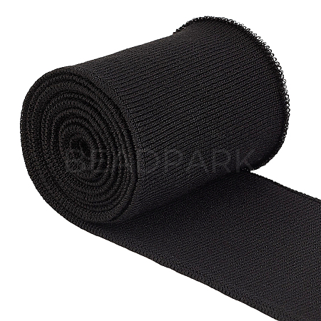 Mercerized Cotton Elastic Ribbon OCOR-WH0008-126B-1