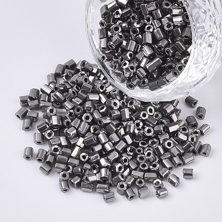 8/0 Two Cut Glass Seed Beads SEED-S033-03A-04-1