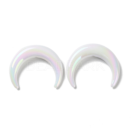 Opaque Acrylic Beads X-OACR-B019-02B-1