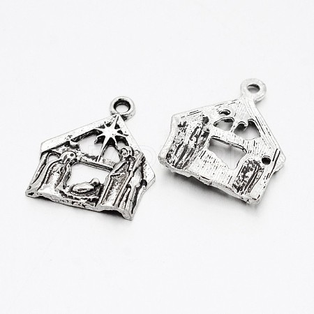 Tibetan Style Alloy Pendants LS-TIBEP-O011-07-1