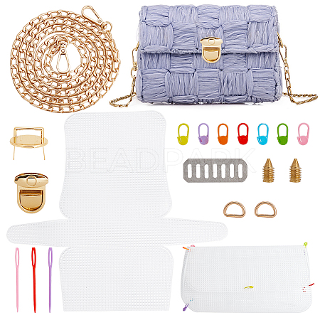 DIY Purse Knitting Making Kits DIY-WH0453-98C-1