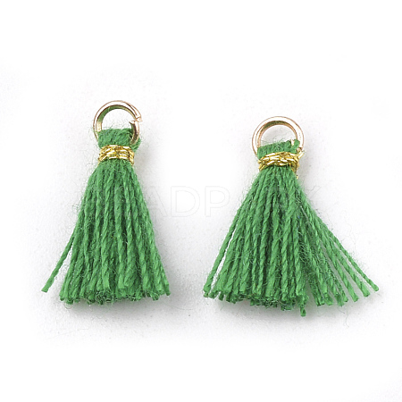 Polycotton(Polyester Cotton) Tassel Pendant Decorations FIND-S281-11-1