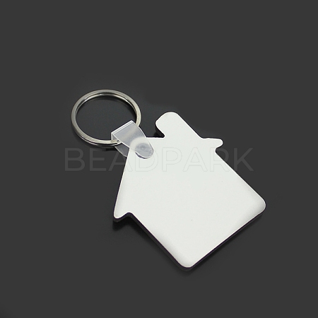 Sublimation Double-Sided Blank MDF Keychains LS-ZXFQ-PW0001-055-1