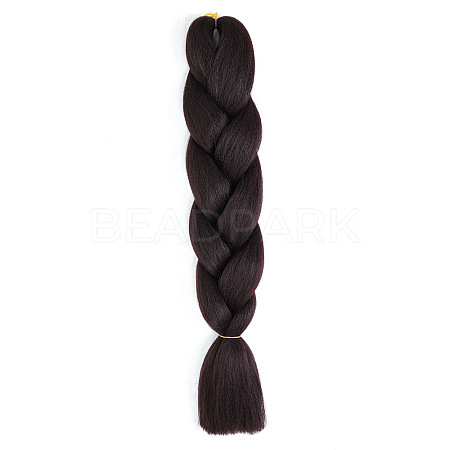 Long Single Color Jumbo Braid Hair Extensions for African Style - High Temperature Synthetic Fiber ST6751575-1