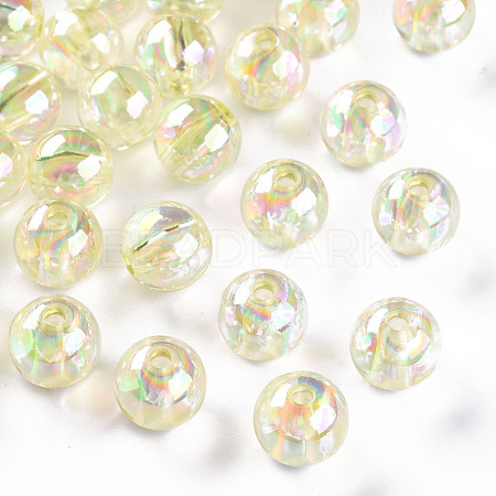 Transparent Acrylic Beads MACR-S370-B10mm-728-1