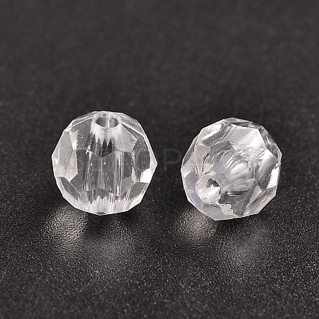 Transparent Acrylic Beads DB6mmC01-1