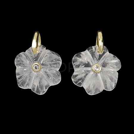 Natural Quartz Crystal Pendants GG-NH0016-01G-06-1