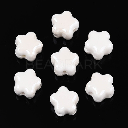 Handmade Porcelain Bead PORC-N011-04A-01-1
