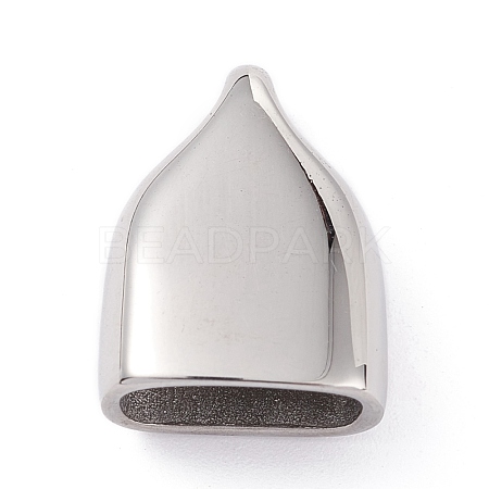Tarnish Resistant 304 Stainless Steel Cord Ends STAS-K220-01C-P-1