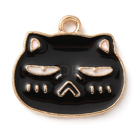 Alloy Enamel Pendants FIND-CJC0003-78LG-1