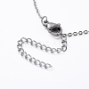 304 Stainless Steel Chain Necklaces NJEW-G335-16P-5