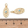 SHEGRACE Brass Micro Pave Cubic Zirconia Pendants XGRQ4G867-550G-3
