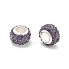 Rondelle Polymer Clay European Beads FIND-U001-01P-1