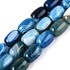 Natural Agate Beads Strands G-N356-02B-09-1