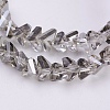 Electroplate Glass Beads Strands EGLA-J145-6mm-PL01-3