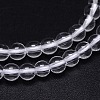 Round Natural Grade AA Quartz Crystal Beads Strands LS-G-H1648-6mm-01N-AA-2
