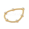 Golden 304 Stainless Steel Rhinestonet Pendants STAS-Q312-02C-G-2