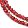 Dyed Natural Regalite/Imperial Jasper/Sea Sediment Jasper Beads Strands G-B124-C04-16-2