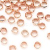 Brass Crimp Beads KK-S509-01RG-02-1