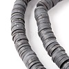 Handmade Polymer Clay Beads Strands CLAY-R089-6mm-Q062-4
