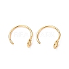 316 Stainless Steel Hoop Nose Rings AJEW-G037-01A-G-1