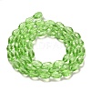Glass Beads Strands EGLA-E010-8x12mm-14-4