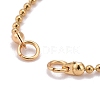 304 Stainless Steel Ball Chain Bracelet Makings AJEW-JB00966-2