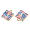 Printed Alloy Pendants AL-CBA49CA-01A-2